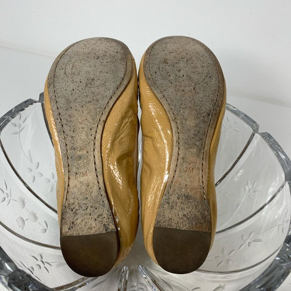 Tory Burch Reva Ballet Flats - Chic Elegance in Size 7M - Perfect for Balletcore - Picture 7 of 8
